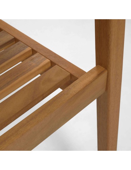 Silla de exterior Hanzel acacia - Kave Home; Vackart. CC2167M46