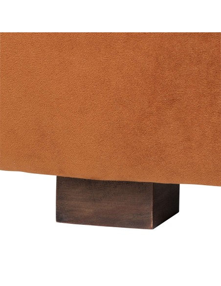 Sofá MALALA, Terciopelo Marrón - Bloomingville. Vackart