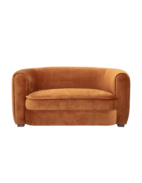 Sofá MALALA, Terciopelo Marrón - Bloomingville. Vackart