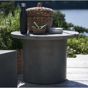 Mesa Auxiliar STONE Ø65 cm, Hormigón Gris - House Doctor. Vackart 2