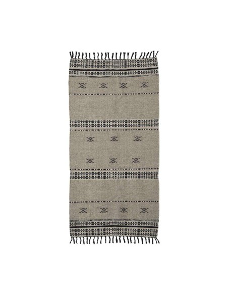 Alfombra CROS 200x90 cm, Arena - House Doctor. Vackart