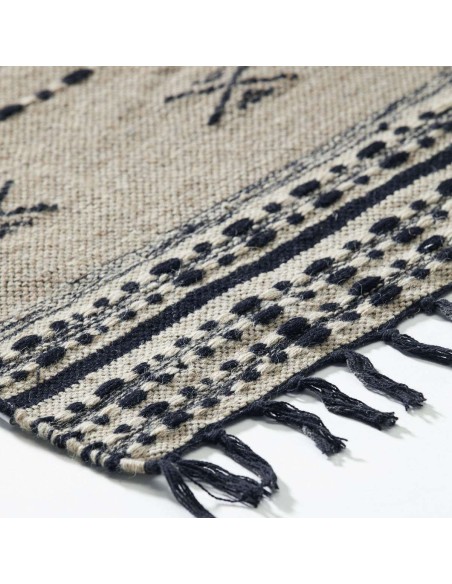 Alfombra CROS 200x90 cm, Arena - House Doctor. Vackart