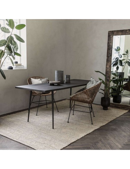 Alfombra MARA 200x300 cm, Natural - House Doctor. Vackart