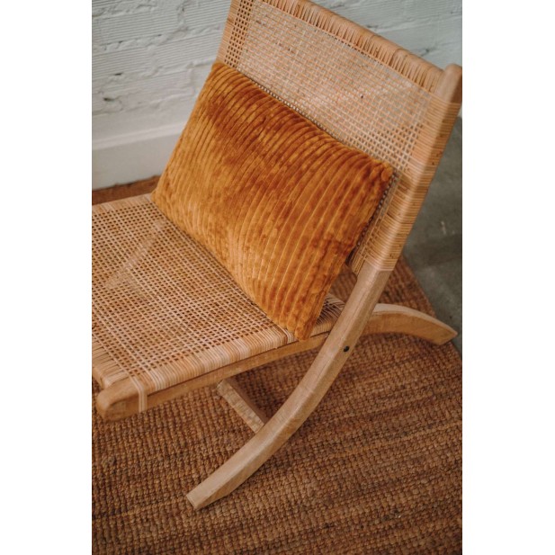 Sillón BERGEN, Madera / Ratán Natural. Vackart