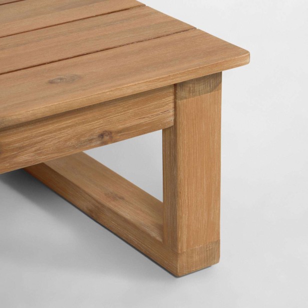 Set Flavina sofá rinconero 5plazas y mesa acacia-Kave Home;CC2097J10 Set Flavina sofá rinconero 5plazas y mesa acacia-Kave Home;CC2097J10