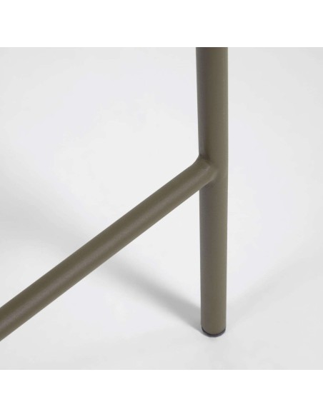 Taburete YANET 65 cm cuerda verde - Kave Home
