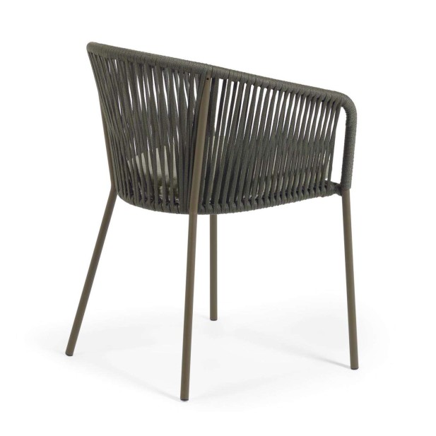 Silla YANET cuerda verde - Kave Home Silla YANET cuerda verde - Kave Home