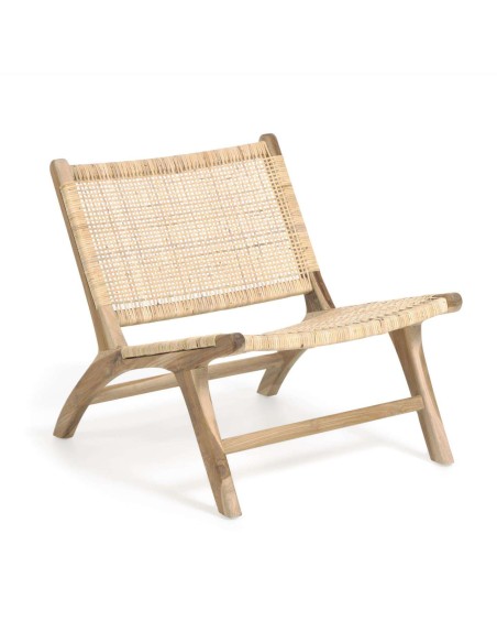 Sillón BEIDA madera maciza teca - Kave Home