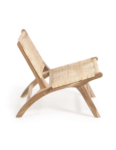 Sillón BEIDA madera maciza teca - Kave Home