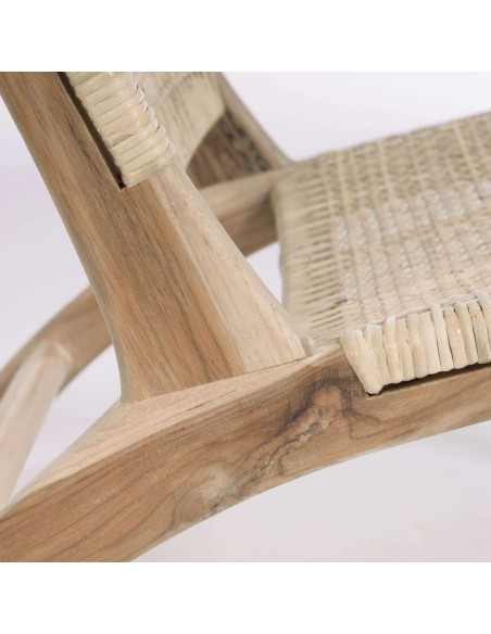Sillón BEIDA madera maciza teca - Kave Home