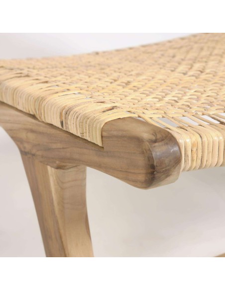 Sillón BEIDA madera maciza teca - Kave Home