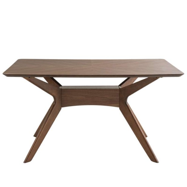 Mesa KULPT 140x90 cm de Comedor, Madera Nogal. Vackart Mesa KULPT 140x90 cm de Comedor, Madera Nogal. Vackart