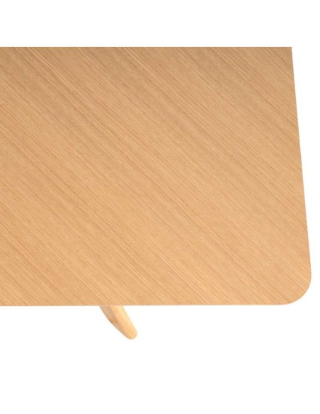 Mesa KULPT 140x90 cm de Comedor, Madera Roble. Vackart