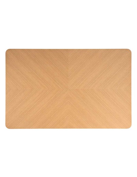 Mesa KULPT 140x90 cm de Comedor, Madera Roble. Vackart