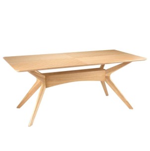 Mesa KULPT 180x95 cm de Comedor, Madera Roble - Vackart. Las originales y exclusivas mesas de diseño nórdico en Vackart, tu tienda de diseño online.