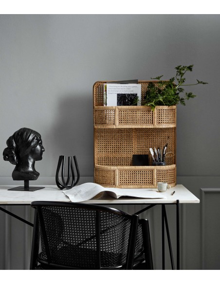 Estantería LUCCA, Ratán Natural - Nordal. Vackart