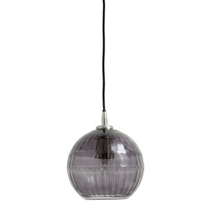 Lámpara de Techo NYX, Cristal Gris Humo - Nordal. Vackart ilumina tus espacios con las exclusivas lámparas de diseño escandinavo de Nordal.