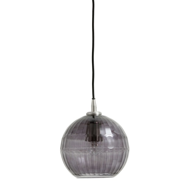 Lámpara de Techo NYX, Cristal Gris Humo - Nordal. Vackart