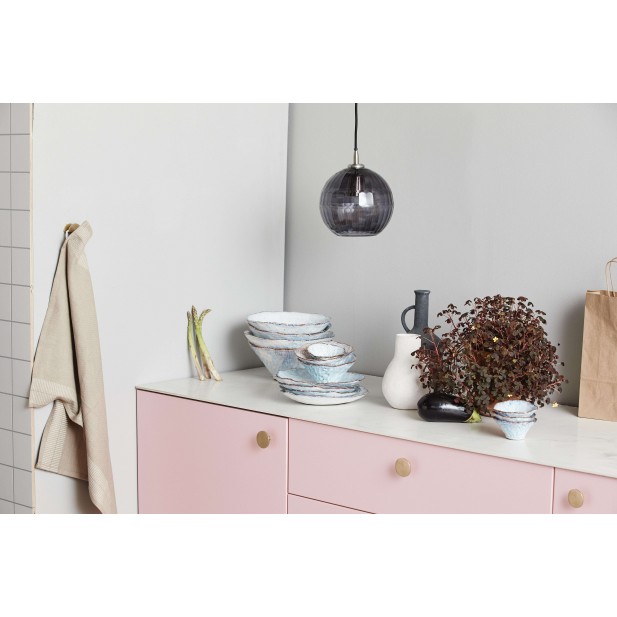 Lámpara de Techo NYX, Cristal Gris Humo - Nordal. Vackart Lámpara de Techo NYX, Cristal Gris Humo - Nordal. Vackart