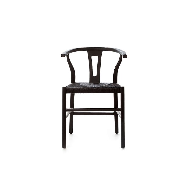 Silla ROB, Teca Reciclada / Cuerda Negra - Dareels. Vackart