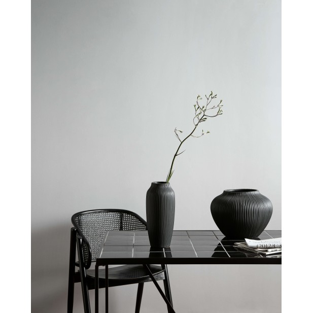 Sillón WICKY, Madera / Ratán Negro - Nordal. Vackart