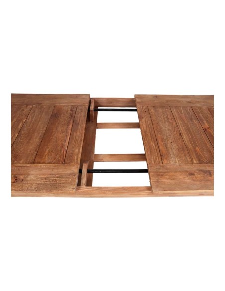 Mesa Extensible ORTEGA 224/304 x 105 cm, Madera Reciclada. Vackart