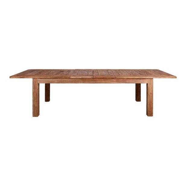 Mesa Extensible ORTEGA 224/304 x 105 cm, Madera Reciclada. Vackart
