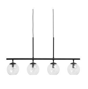 Lámpara de Techo GLOBE, Metal Negro / Cristal - Nordal. Vackart ilumina tus espacios con las exclusivas lámparas de diseño escandinavo de Nordal.