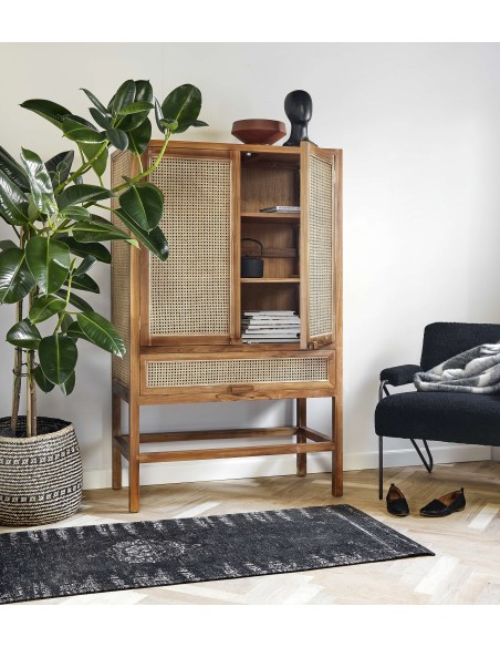 Aparador MERGE, Teca Natural - Nordal. Vackart