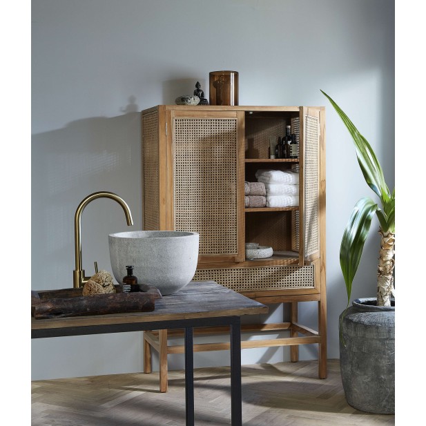 Aparador MERGE, Teca Natural - Nordal. Vackart Aparador MERGE, Teca Natural - Nordal. Vackart