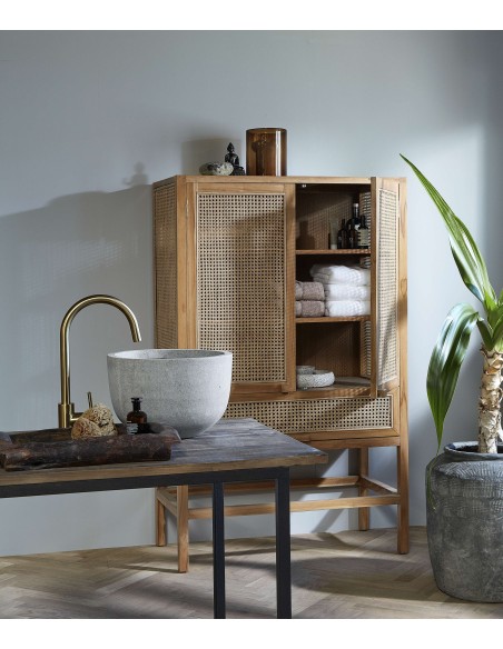 Aparador MERGE, Teca Natural - Nordal. Vackart