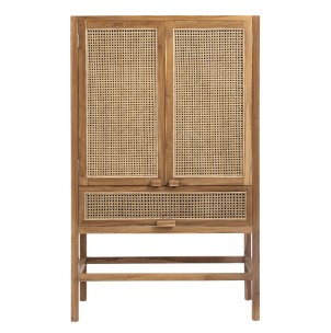 Aparador MERGE, Teca Natural - Nordal. Los modernos y exclusivos muebles de diseño escandinavo de Nordal en Vackart, tu tienda de diseño online.