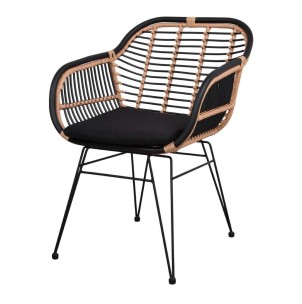 Silla MARCEL, ratán sintético - Vackart. Silla de exterior válida para hostelería 