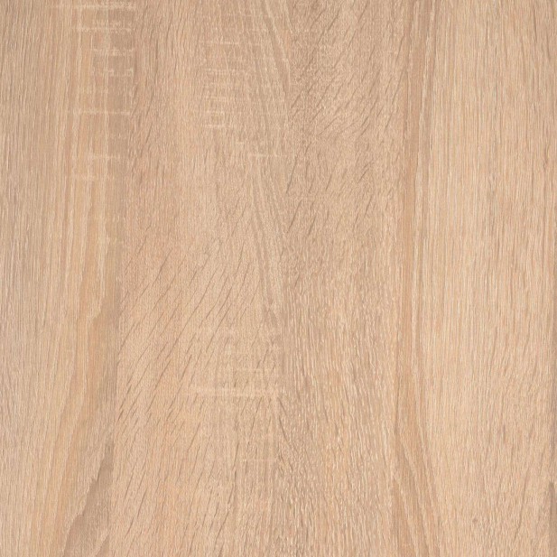 Mesa Full Argo Ø 119 cm melamina natural/ patas negro - Kave Home