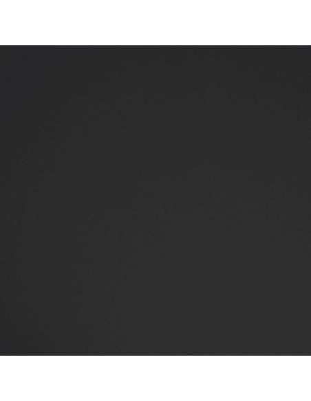 Mesa Full Argo Ø 119 cm DM negro/ patas efecto madera - Kave Home