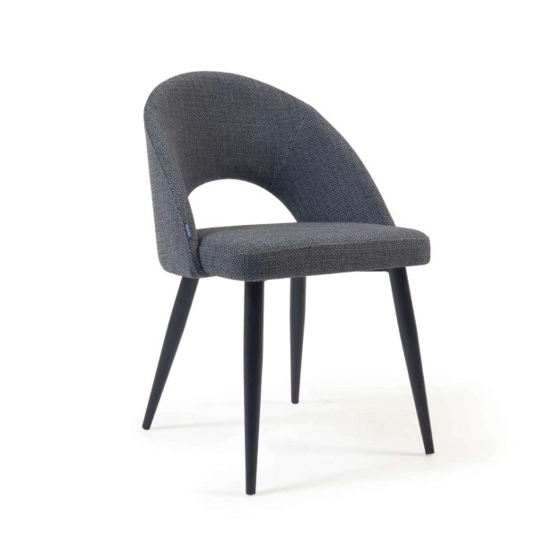 Silla Mael gris oscuro - Kave Home