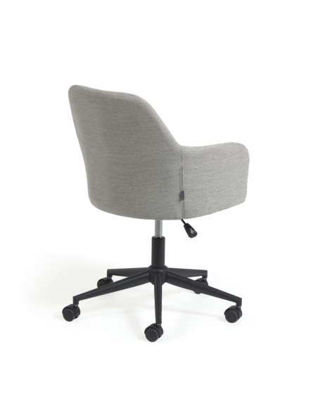 Silla de escritorio Madina gris claro - Kave Home