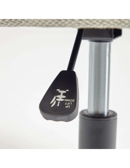 Silla de escritorio Madina gris claro - Kave Home