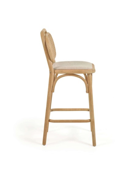 Taburete Doriane 65 cm roble natural - Kave Home