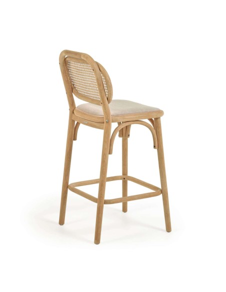 Taburete Doriane 65 cm roble natural - Kave Home