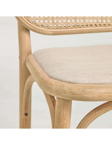 Taburete Doriane 65 cm roble natural - Kave Home