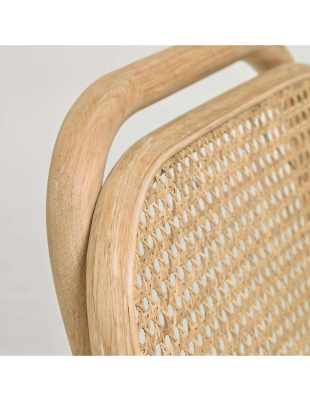 Taburete Doriane 65 cm roble natural - Kave Home