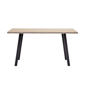 Escritorio COZY, Roble Natural / Metal Negro - Bloomingville. Las exclusivas mesas de diseño nórdico de Bloomingville en Vackart, tu tienda de diseño online.