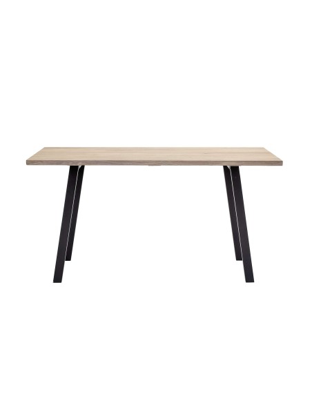 Escritorio COZY, Roble Natural / Metal Negro - Bloomingville. Vackart