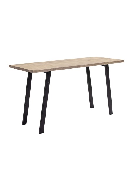 Escritorio COZY, Roble Natural / Metal Negro - Bloomingville. Vackart