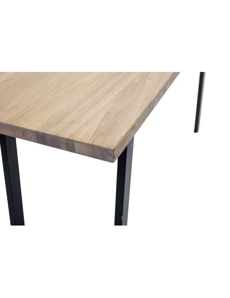 Escritorio COZY, Roble Natural / Metal Negro - Bloomingville. Vackart