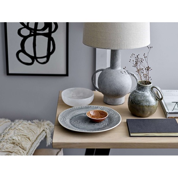 Escritorio COZY, Roble Natural / Metal Negro - Bloomingville. Vackart