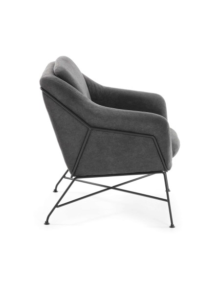 Butaca Brida grafito  - Kave Home