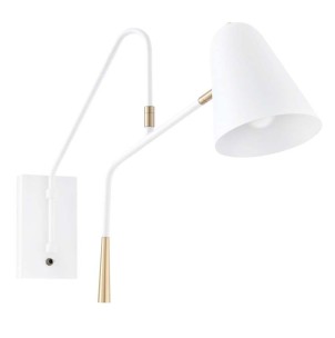 Aplique MASSIVT, Metal Blanco - Vackart. Las originales y exclusivas lámparas de diseño nórdico en Vackart, tu tienda de diseño online.