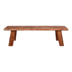 Banco TÁMESIS, Madera Reciclada Natural - Vackart. Modernos y exclusivos bancos de diseño nórdico en Vackart, tu tienda de diseño online.